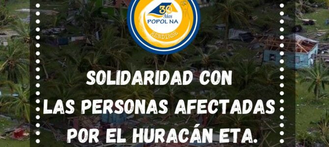 Solidaridad con las comunidades del Caribe Solidaridad con las comunidades del Caribe